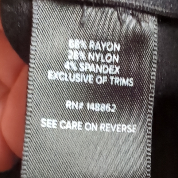 Torrid Black High-Waisted Pants - Picture 4 of 4